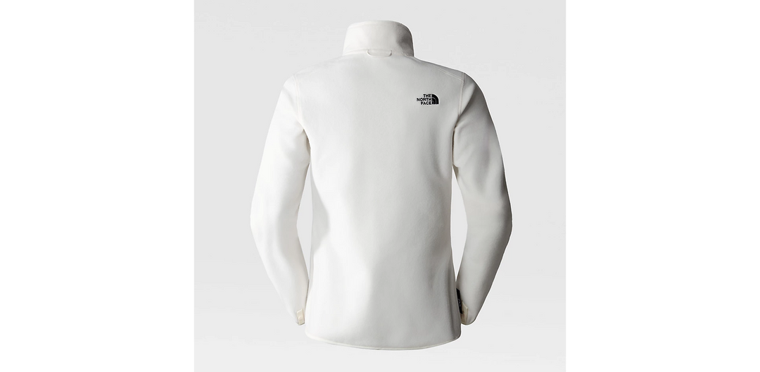 Womens 100 Glacier Full-Zip Fleece (Gardenia White)