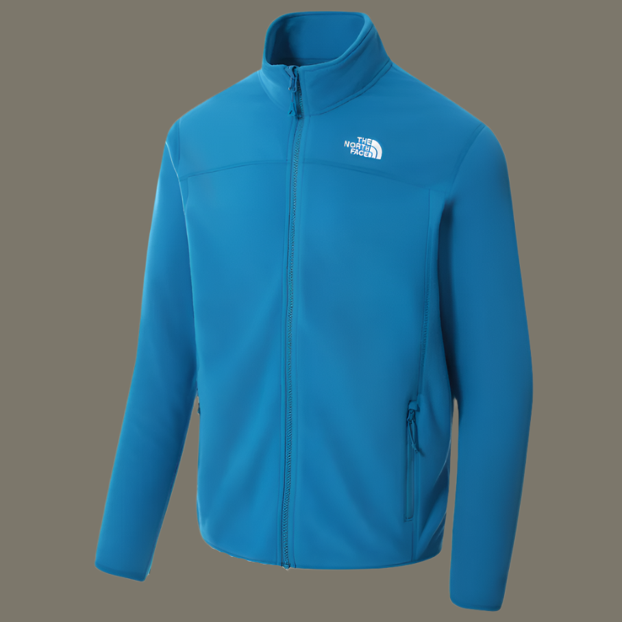 Mens 100 Glacier Full-Zip Fleece (Sonic Blue)