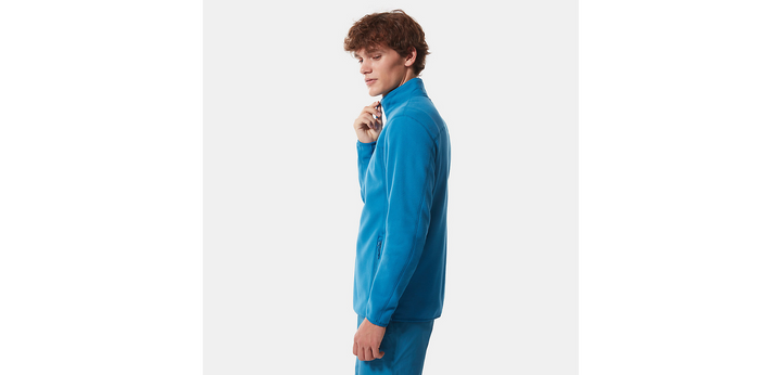 Mens 100 Glacier Full-Zip Fleece (Sonic Blue)