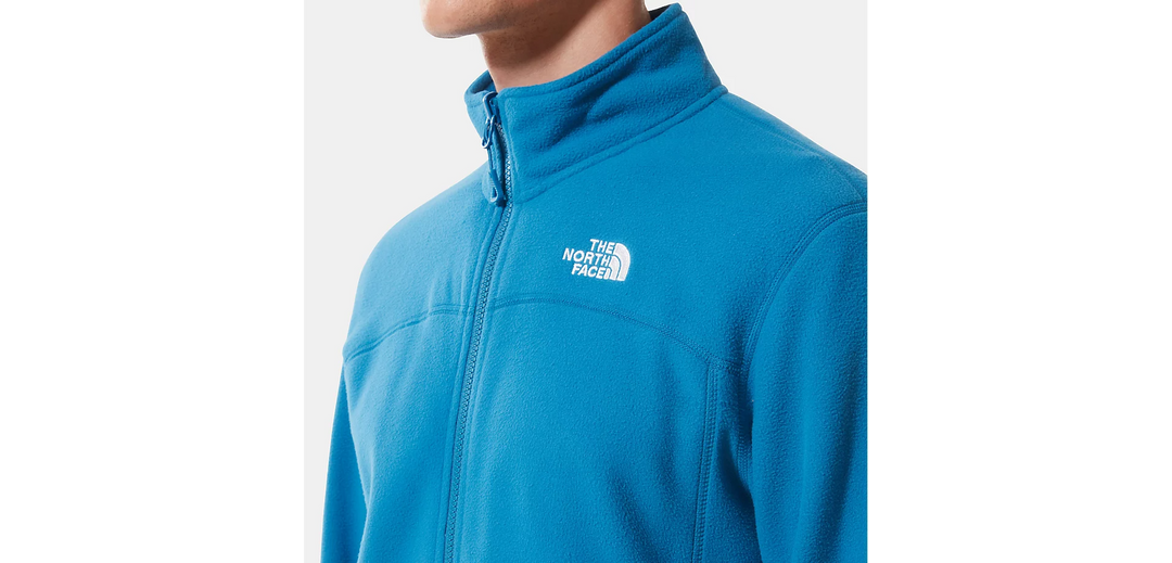 Mens 100 Glacier Full-Zip Fleece (Sonic Blue)