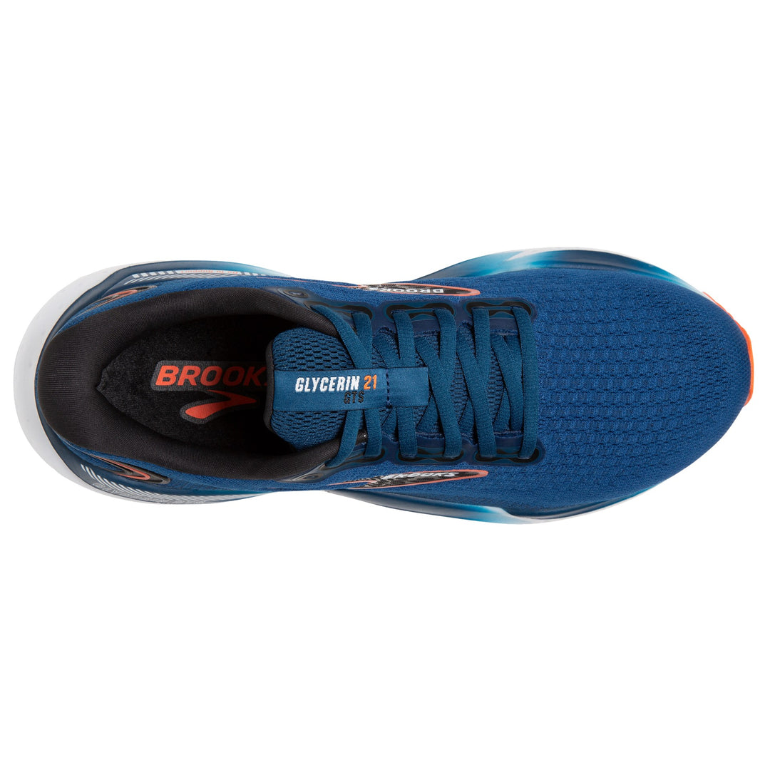 Mens Glycerin GTS 21 (BlueOpal/Black/Nasturtium)