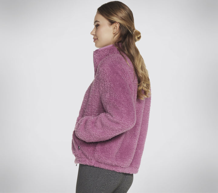 Womens GoShine Sherpa Fleece (Light Mauve)