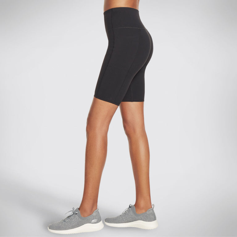 Womens GoWalk High-Waisted 10" Bike Short (Black)