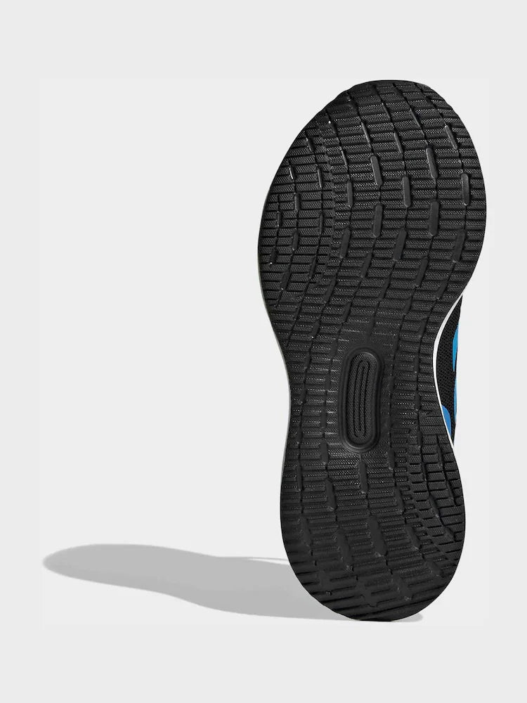 Junior RunFalcon 5 Trainers (Black/Blue)