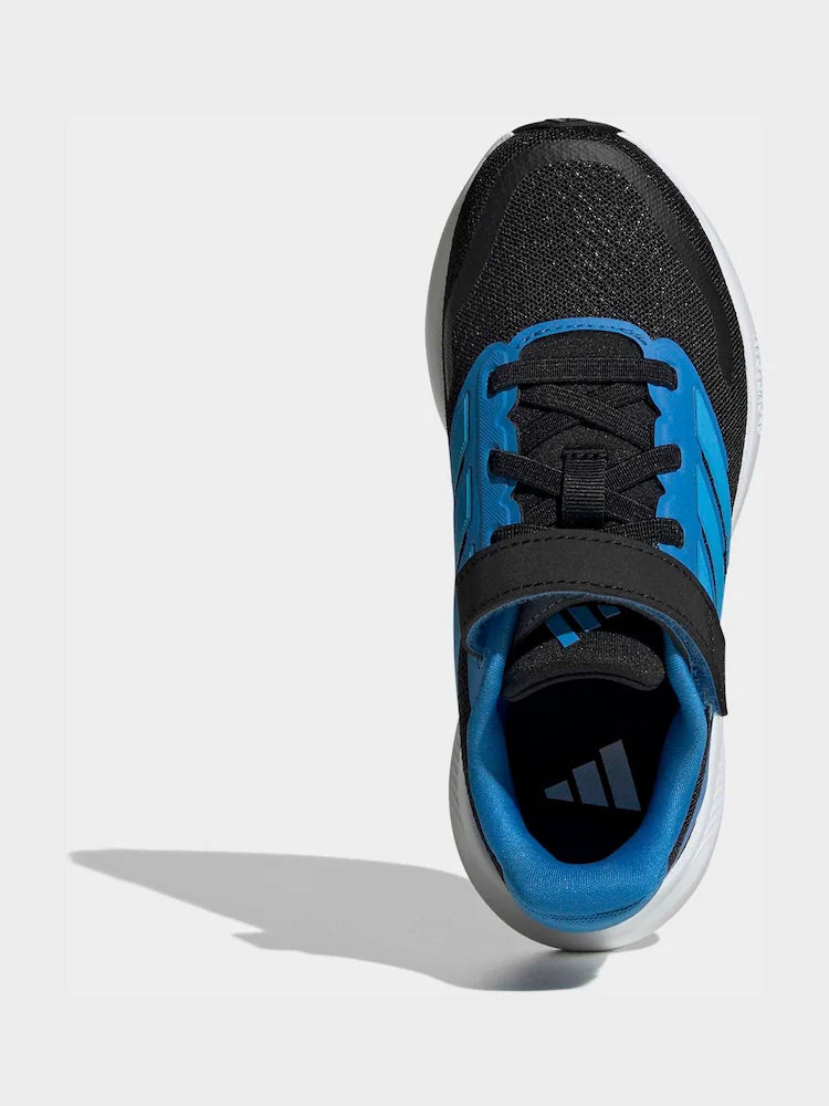 Junior RunFalcon 5 Trainers (Black/Blue)