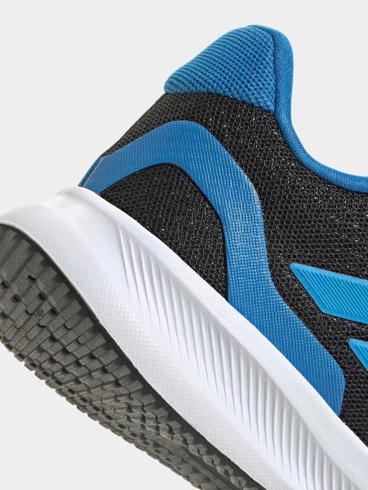 Junior RunFalcon 5 Trainers (Black/Blue)