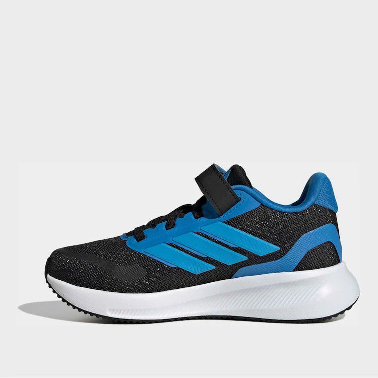 Junior RunFalcon 5 Trainers (Black/Blue)