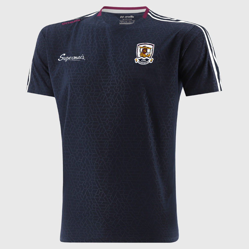 Kids Galway Hydra T-Shirt (Marine/Maroon/White)