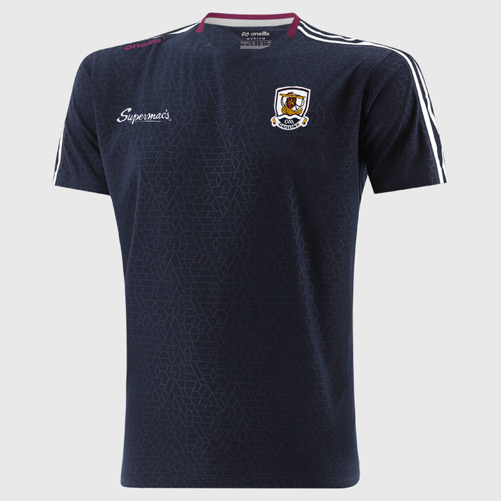 Kids Galway Hydra T-Shirt (Marine/Maroon/White)
