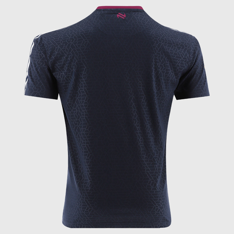 Kids Galway Hydra T-Shirt (Marine/Maroon/White)