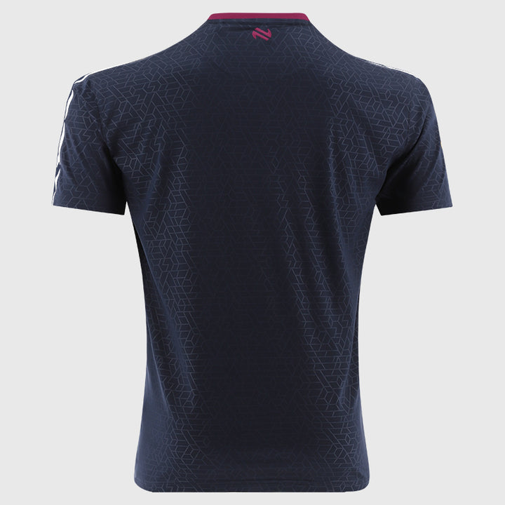 Kids Galway Hydra T-Shirt (Marine/Maroon/White)