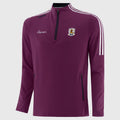 Kids Galway Hydra Half Zip Top (Maroon/Marine/White)
