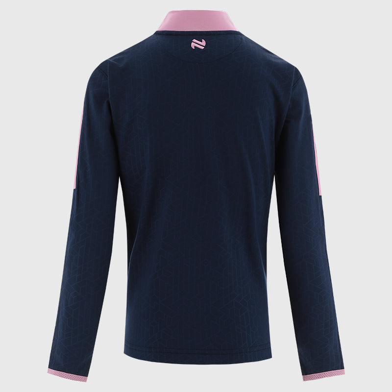 Womens Galway Hydra Half Zip Top (Marine/Pink)