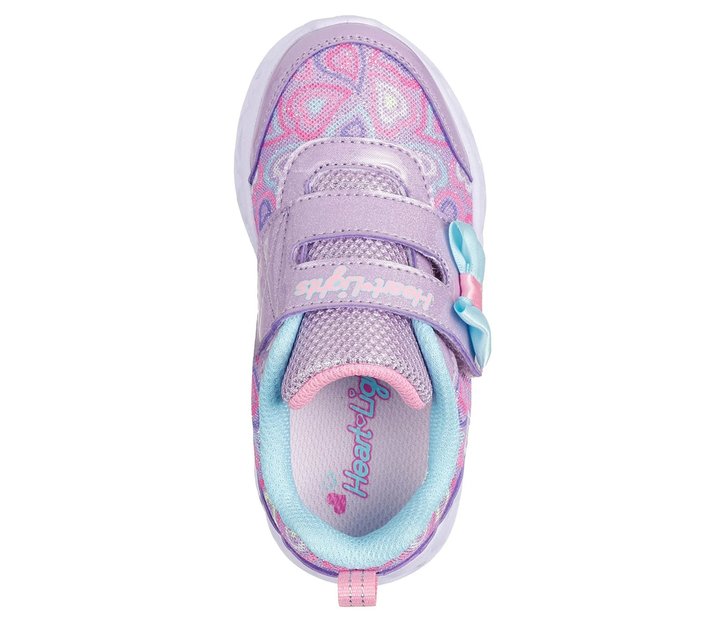 Heart Lights Boogie Land Trainers (Lavender/Multi)