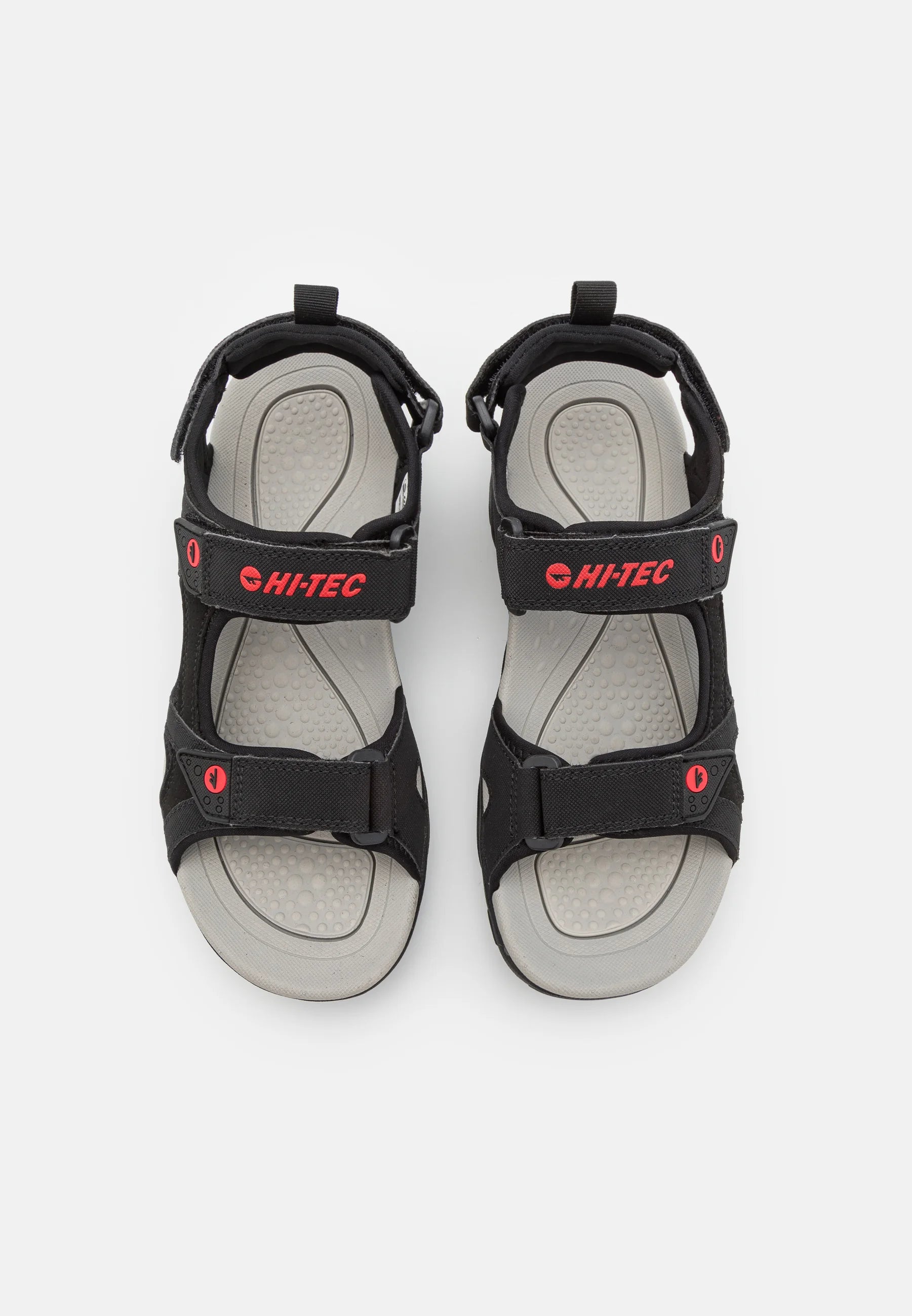 Mens Crater Sandal (Black/Grey/Red)