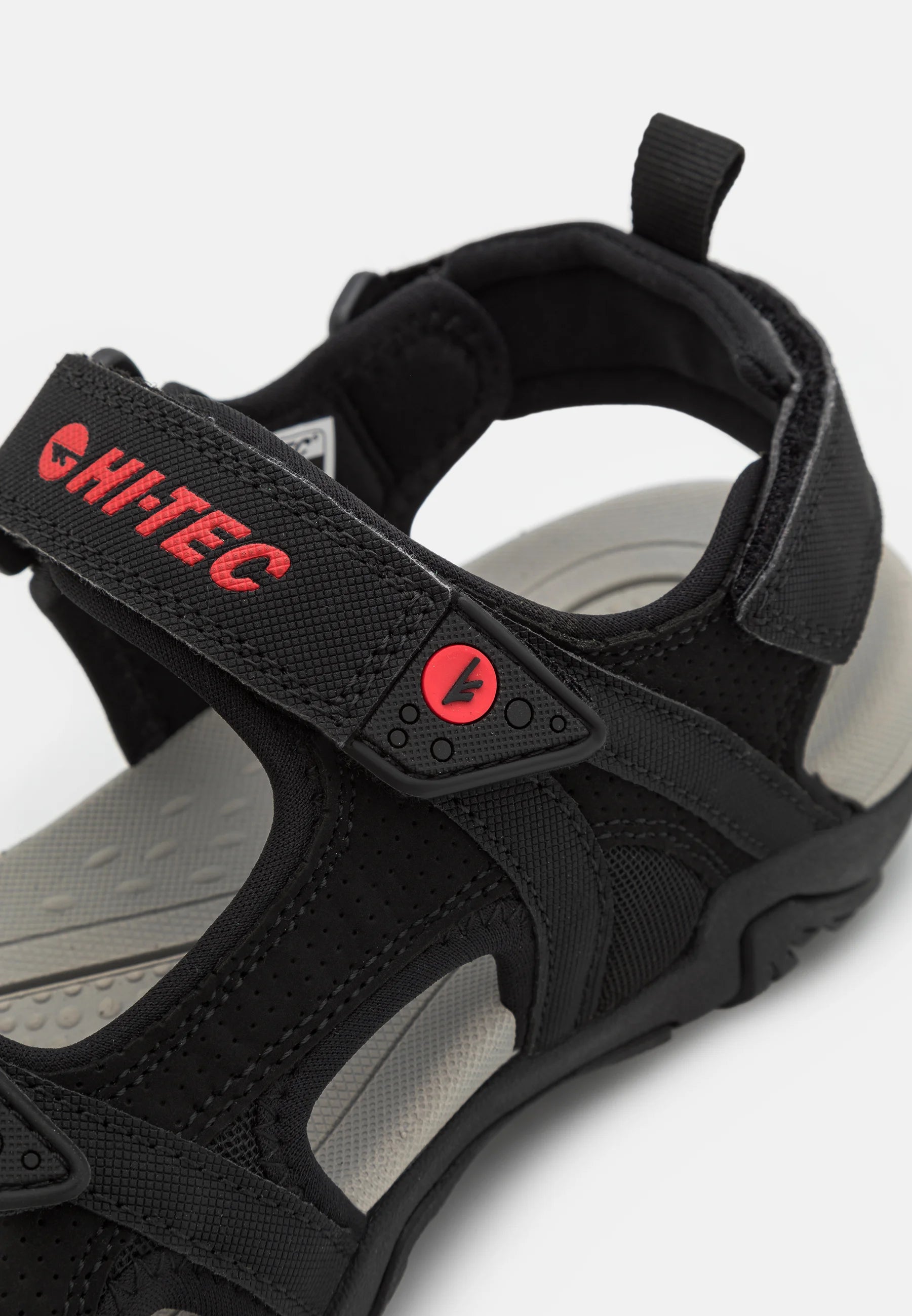 Mens Crater Sandal (Black/Grey/Red)