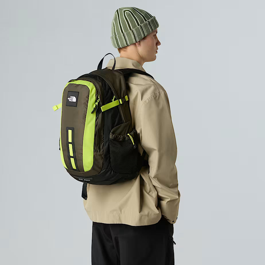 Hot Shot Backpack (New Taupe Green/TNF Black/Fizz Lime)