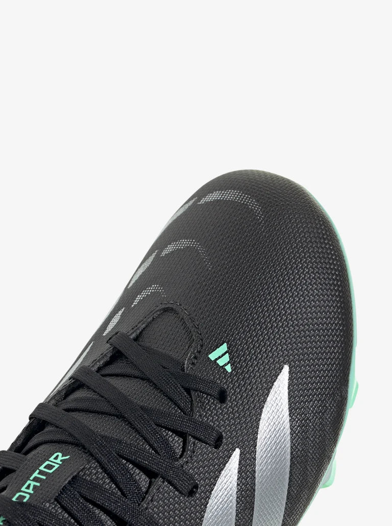 Predator Club FT FG Jr (Black/Silver Metallic/Pulse Mint)