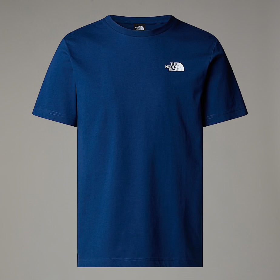Mens TNF Box Tee (Estate Blue/TNF White)