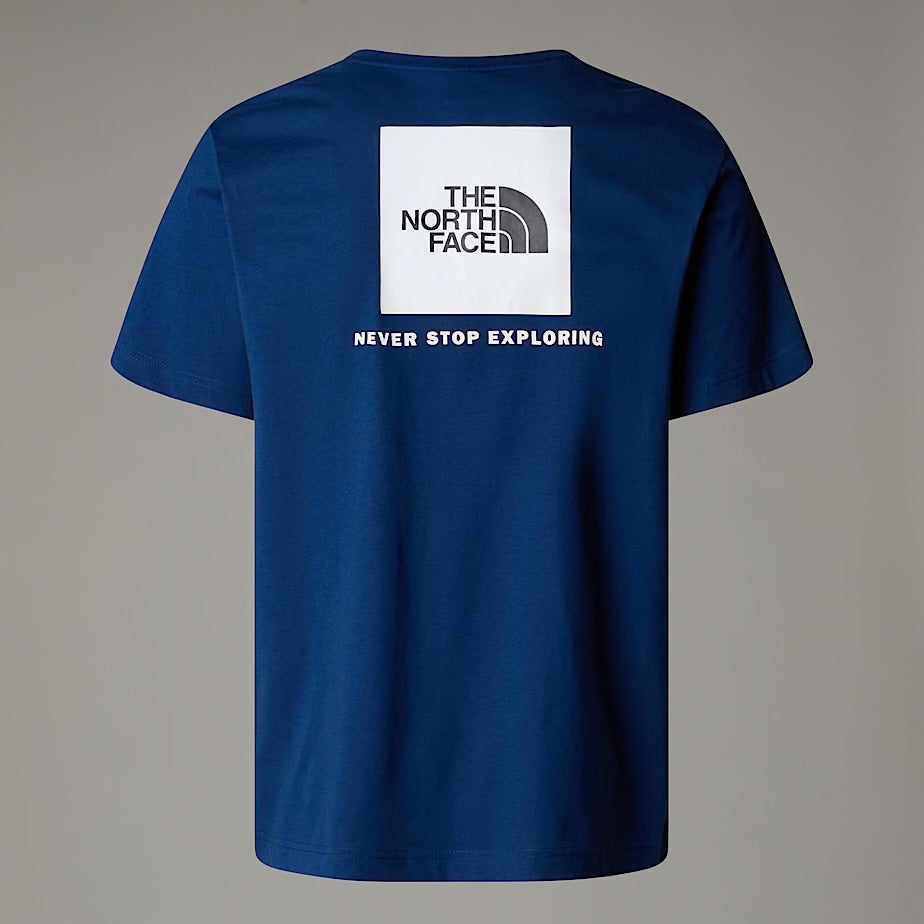 Mens TNF Box Tee (Estate Blue/TNF White)