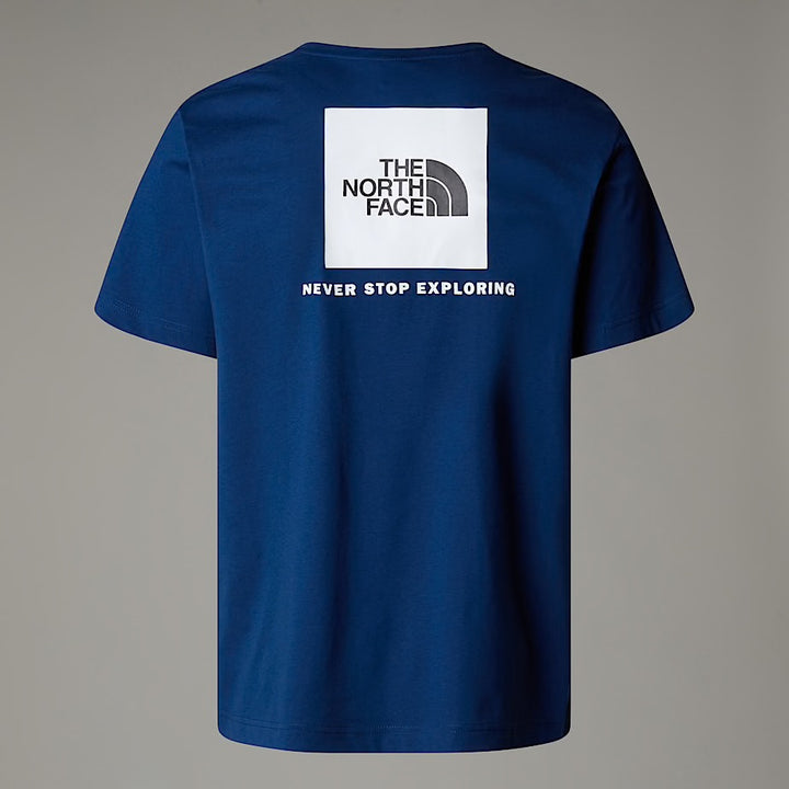 Mens TNF Box Tee (Estate Blue/TNF White)