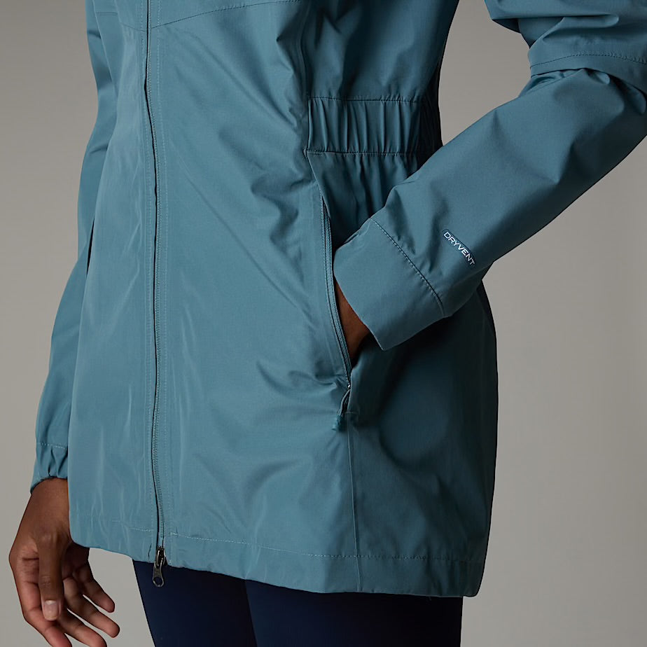 Womens Hikesteller Parka Shell Jacket (Stormy Blue)