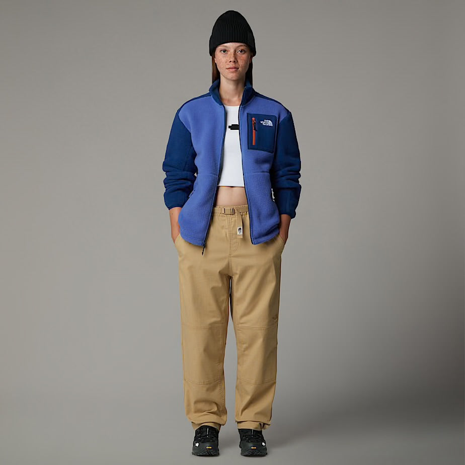 Womens Yumiori Full-Zip Fleece (Indigo Plum/Estate Blue/Iron Bronze)