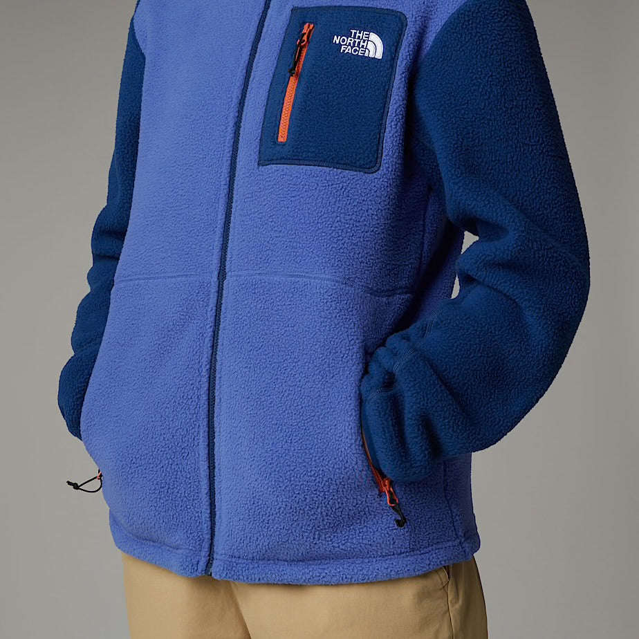 Womens Yumiori Full-Zip Fleece (Indigo Plum/Estate Blue/Iron Bronze)