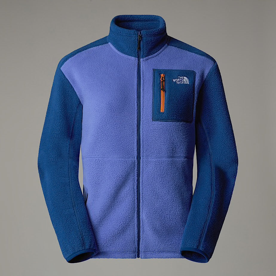 Womens Yumiori Full-Zip Fleece (Indigo Plum/Estate Blue/Iron Bronze)