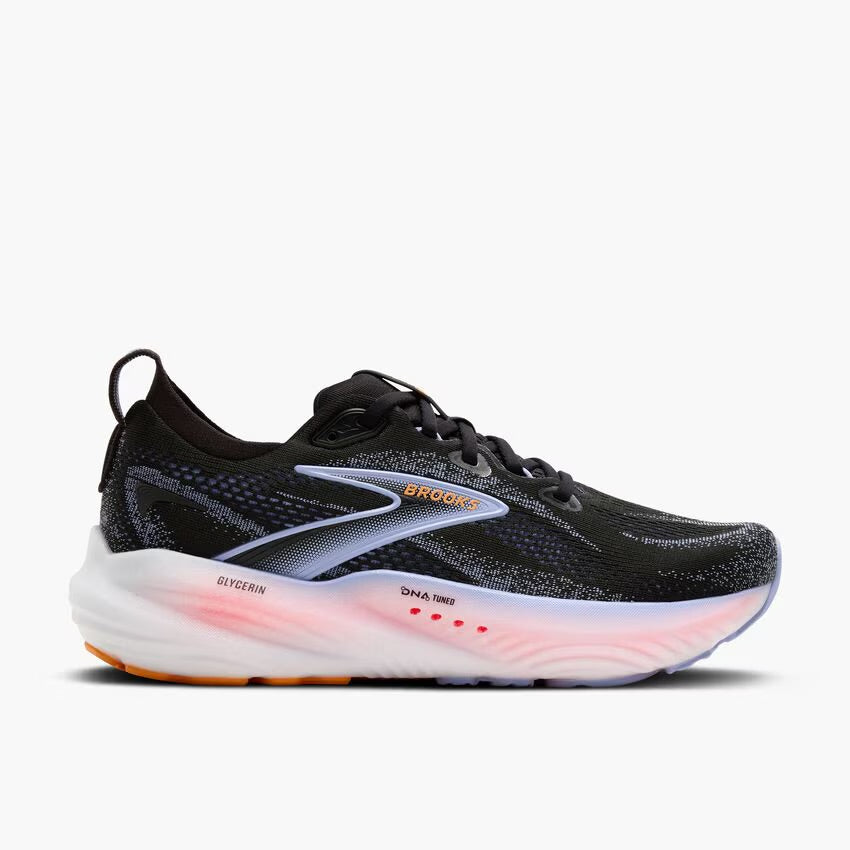 Womens Glycerin 22 (Black/Blue Heron/Orange)