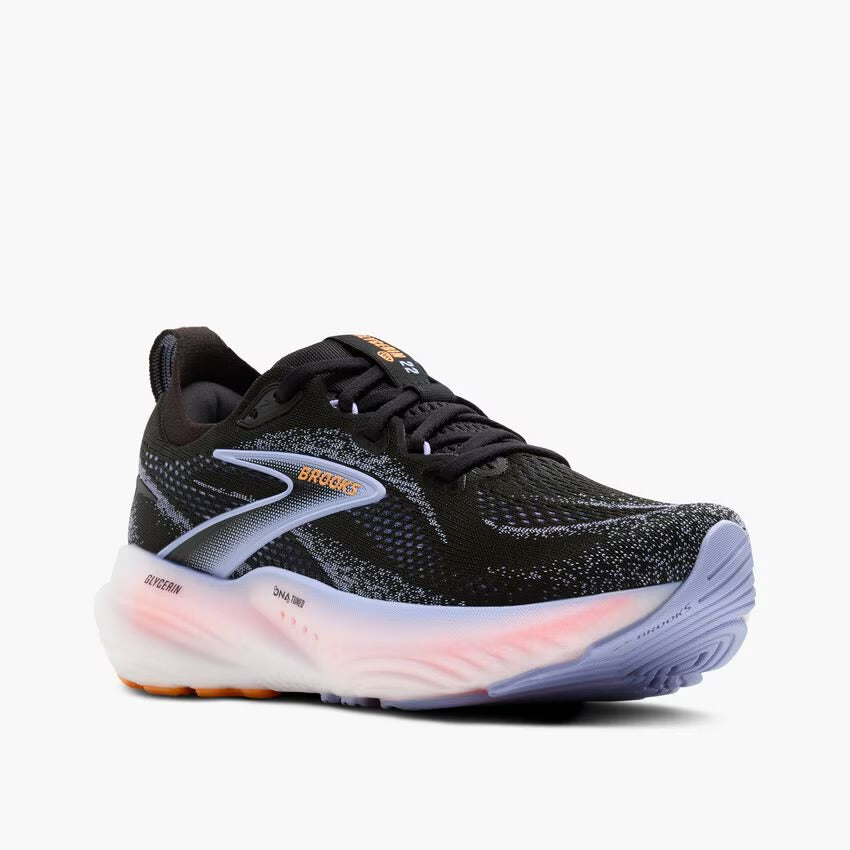 Womens Glycerin 22 (Black/Blue Heron/Orange)