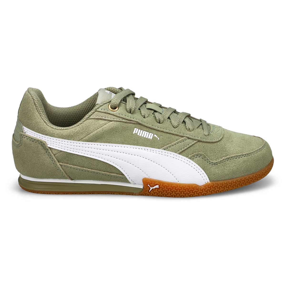 Womens Bella Donna Trainers (Sage Green/White)