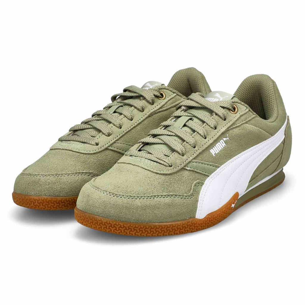Womens Bella Donna Trainers (Sage Green/White)