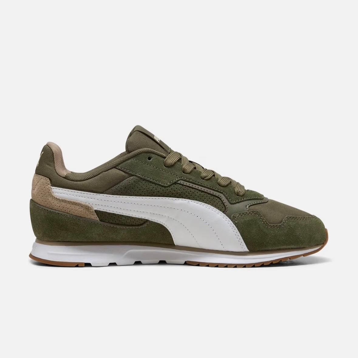 Mens St Miler Trainers (Green/White)