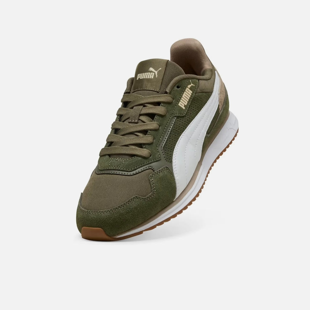 Mens St Miler Trainers (Green/White)
