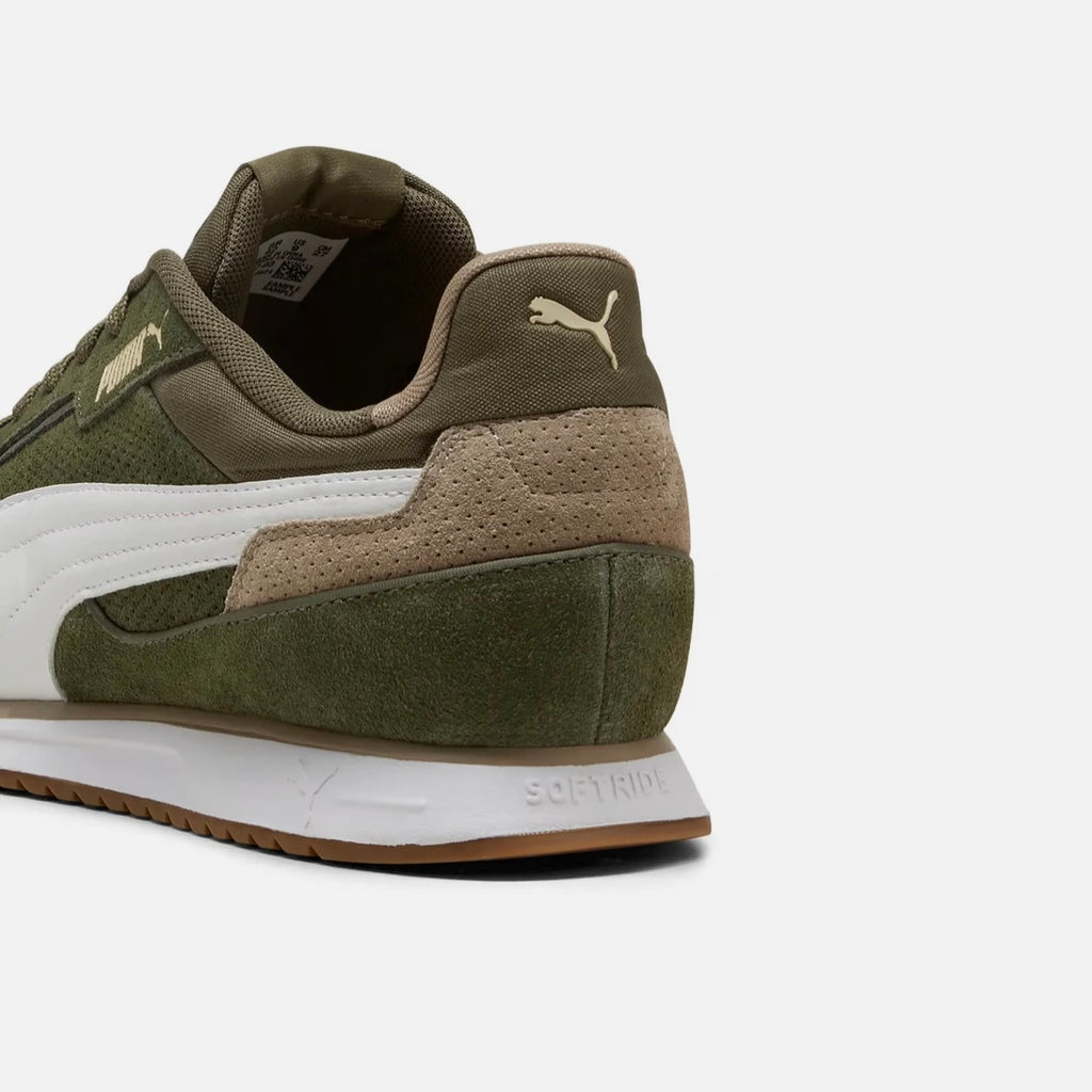 Mens St Miler Trainers (Green/White)