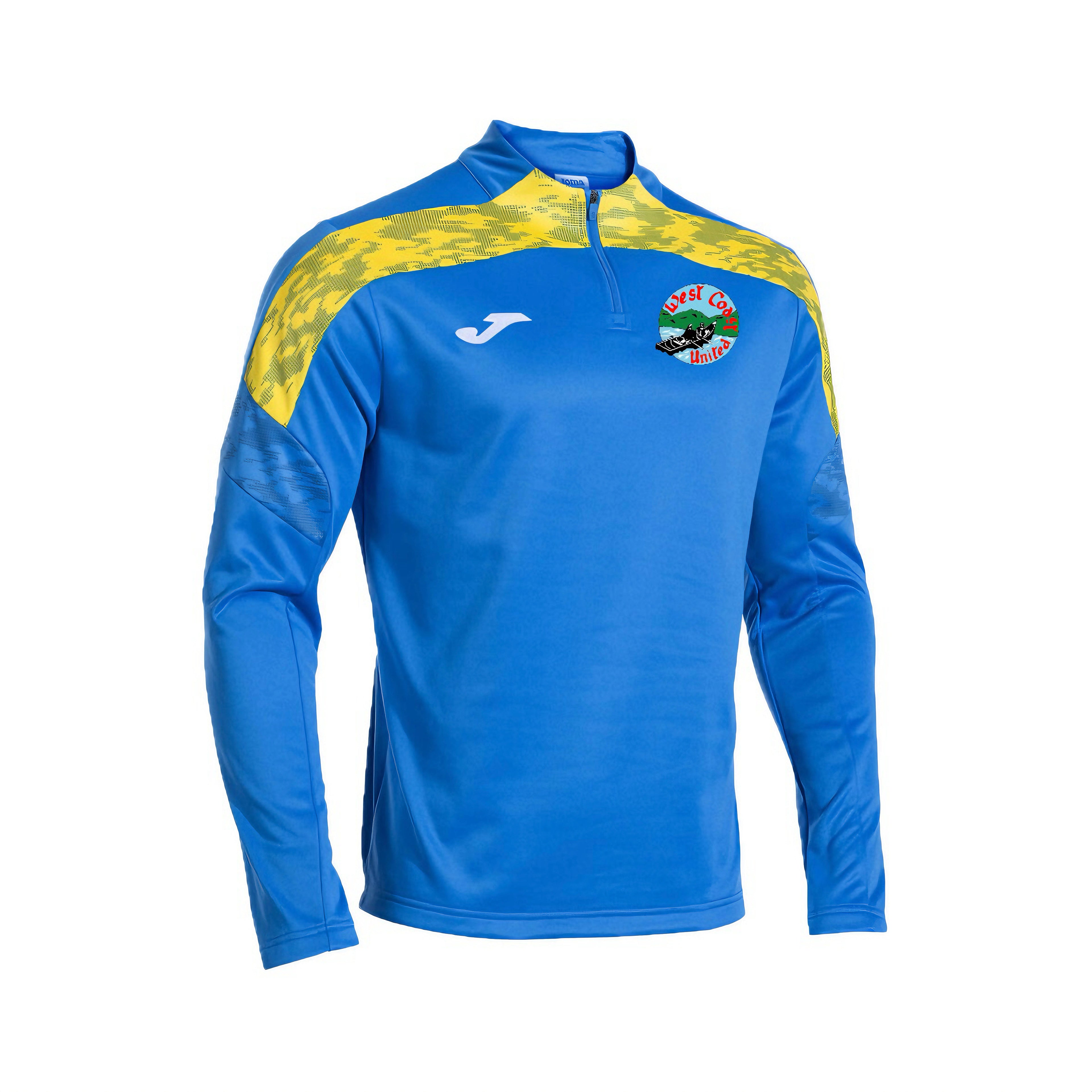 West Coast United Championship VII Sweatshirt (Royal Blue/Yellow)