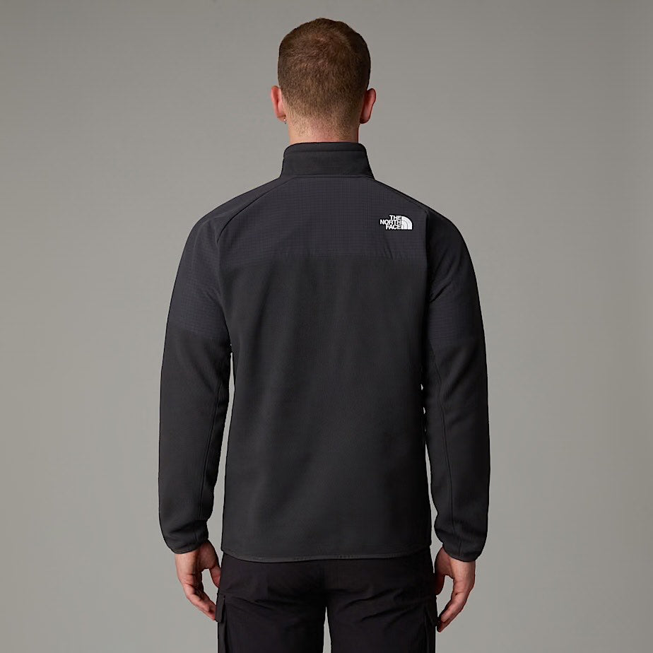 Mens Glacier Heavyweight 1/2 Zip (Asphalt Grey/TNF Black)