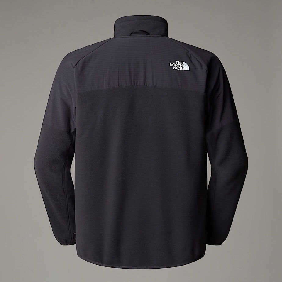 Mens Glacier Heavyweight Full Zip (Asphalt Grey/TNF Black)