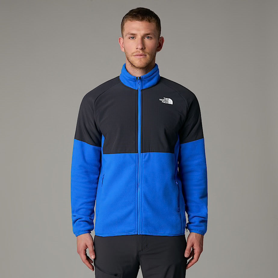Mens Glacier Heavyweight Full Zip (Hero Blue/Asphalt Grey)