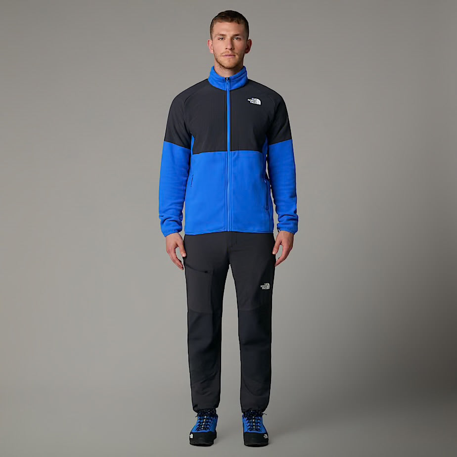Mens Glacier Heavyweight Full Zip (Hero Blue/Asphalt Grey)
