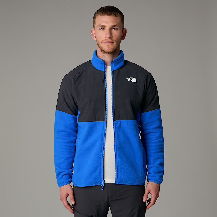 Mens Glacier Heavyweight Full Zip (Hero Blue/Asphalt Grey)