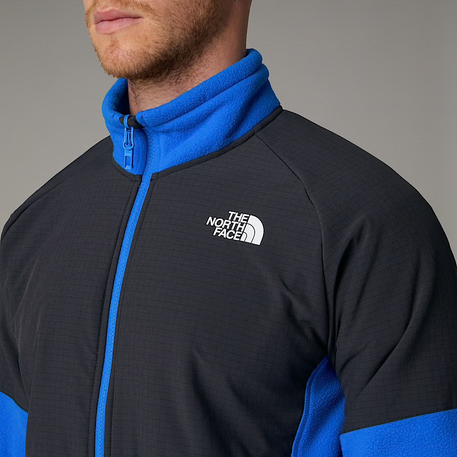 Mens Glacier Heavyweight Full Zip (Hero Blue/Asphalt Grey)