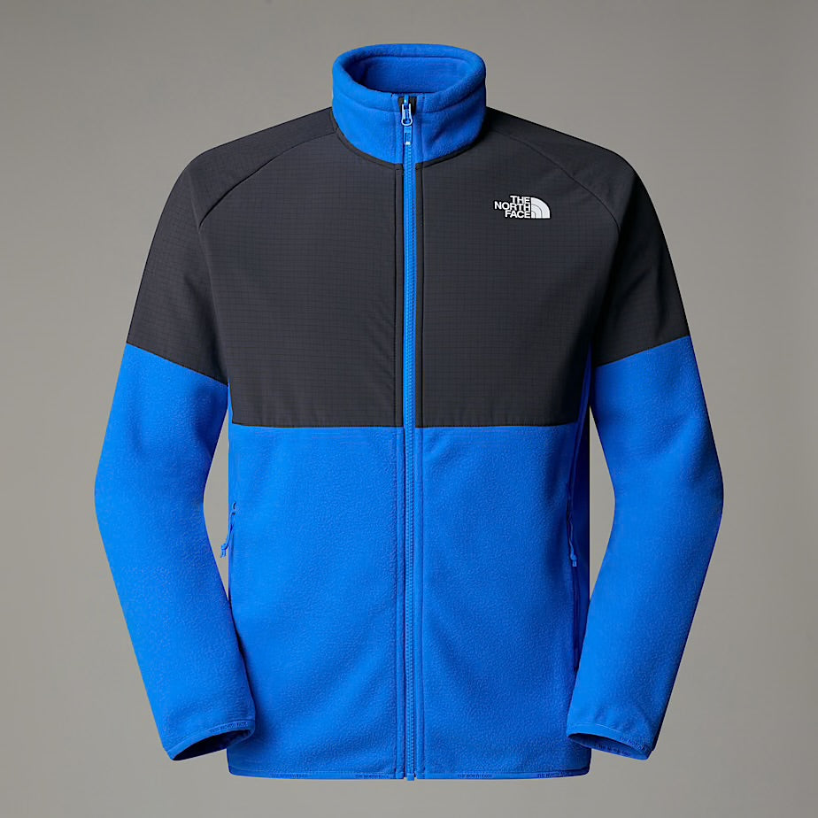 Mens Glacier Heavyweight Full Zip (Hero Blue/Asphalt Grey)