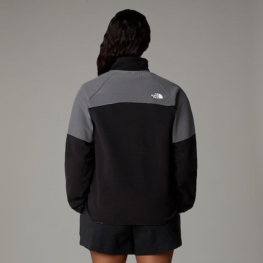 Womens Glacier Heavyweight 1/2 Zip Fleece (TNF Black/Smoked Pearl)