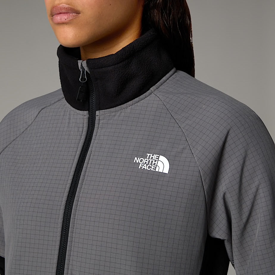 Womens Glacier Heavyweight 1/2 Zip Fleece (TNF Black/Smoked Pearl)