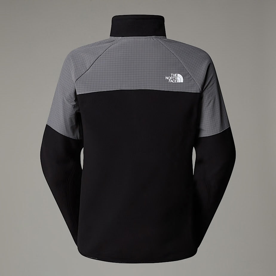 Womens Glacier Heavyweight 1/2 Zip Fleece (TNF Black/Smoked Pearl)