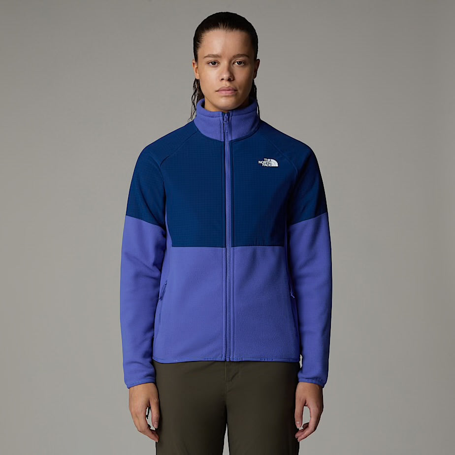 Womens Glacier Heavyweight Full Zip Fleece (Indigo Plum/Estate Blue)