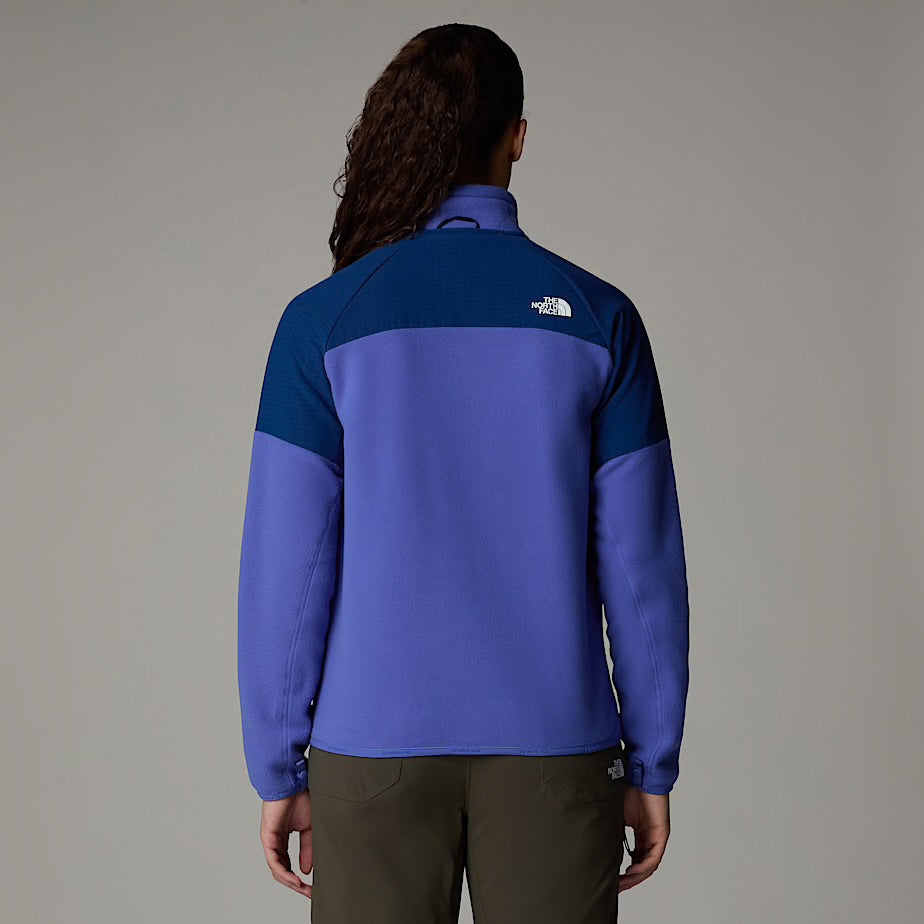 Womens Glacier Heavyweight Full Zip Fleece (Indigo Plum/Estate Blue)