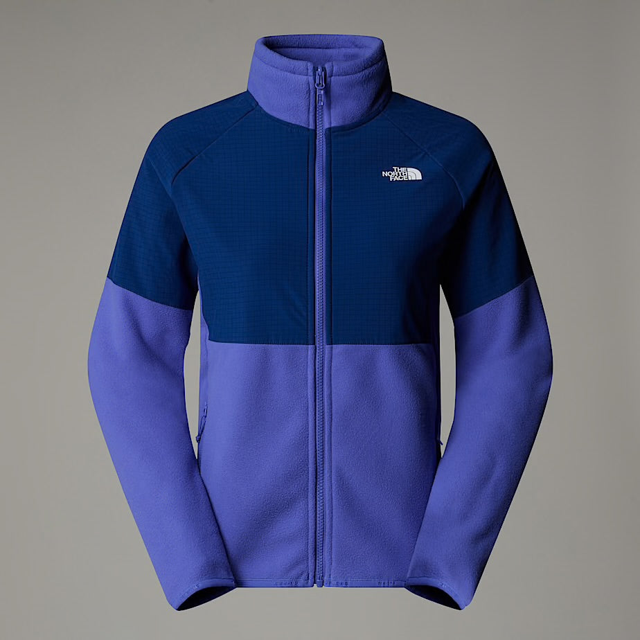 Womens Glacier Heavyweight Full Zip Fleece (Indigo Plum/Estate Blue)